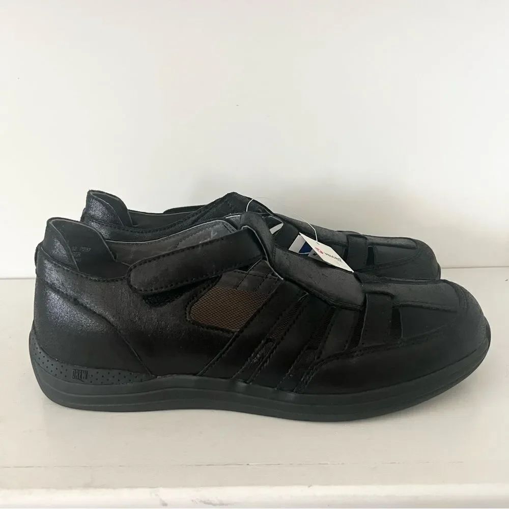 Drew Ginger Fisherman Therapeutic Diabetic Loafers Shoes Womens Size 9.5